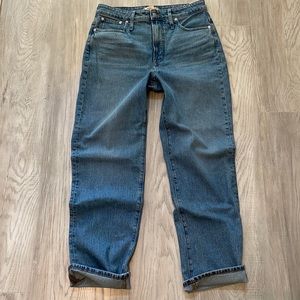 Madewell Jeans 31T CURVY PERFECT VINTAGE STRAIGHT with magic pockets
